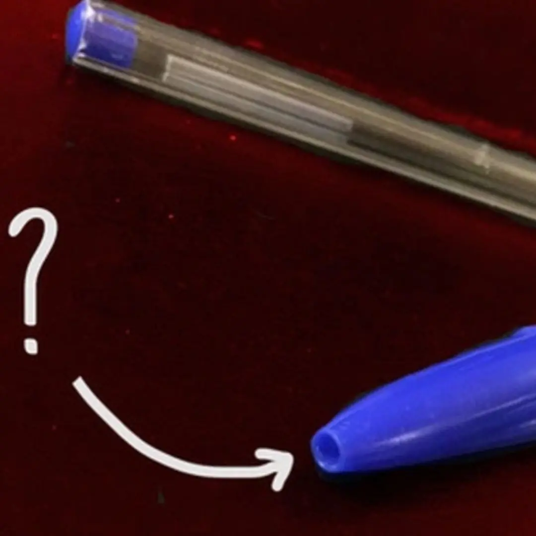 The small hole in the cap of a ballpoint pen – Not for “decoration”, but for a surprising safety reason