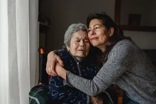 Son took his mother to a nursing home and only visited her from time to time