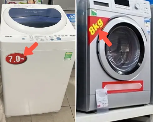 When a Washing Machine Shows 7kg, 8kg, or 10kg, Is That the Weight of Dry or Wet Clothes?