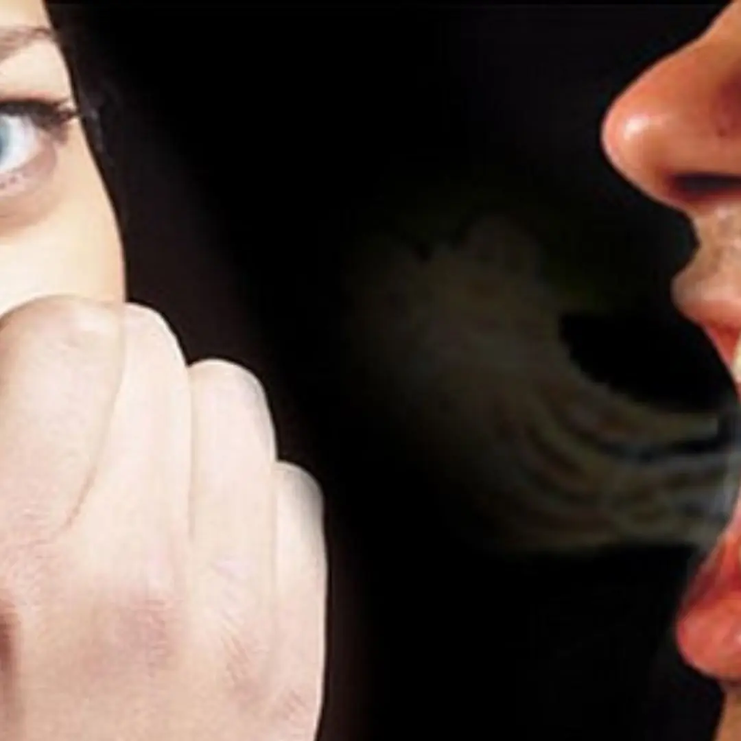 If your saliva smells bad, you may have...