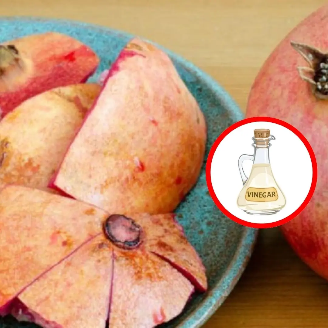 Soak Pomegranate Peel in White Vinegar – A Simple Trick That Solves Countless Household Problems