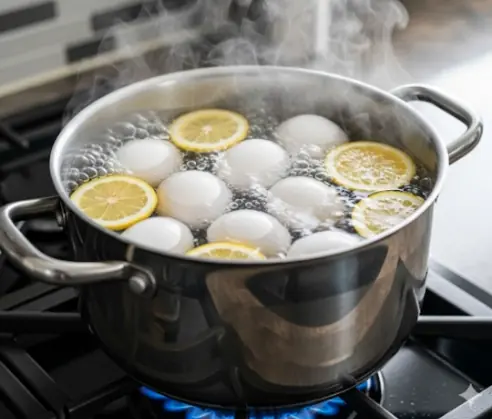 Boiling Eggs with Just Water is Not Enough