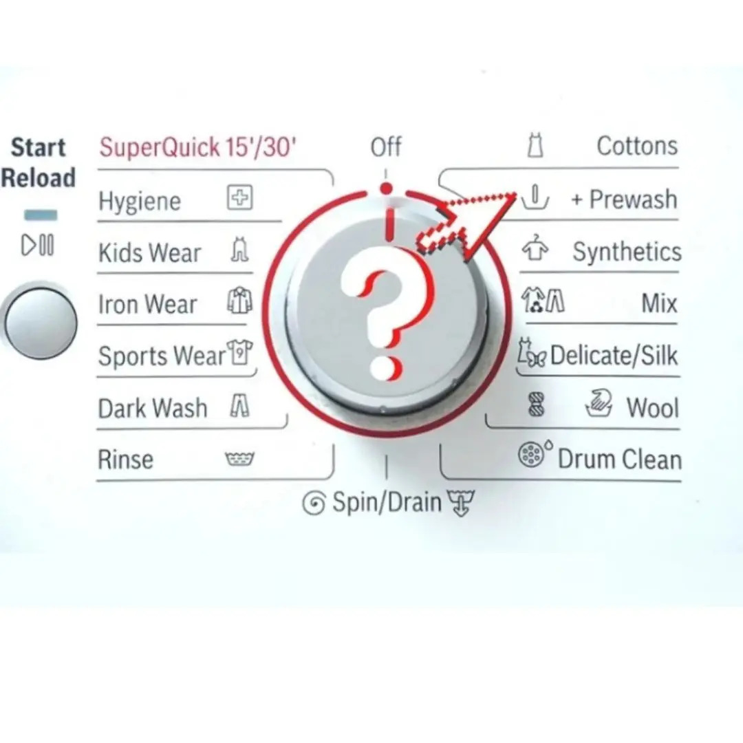There is a button on the washing machine that if turned on, the clothes will be cleaner and last longer, but many people still don't know about it.