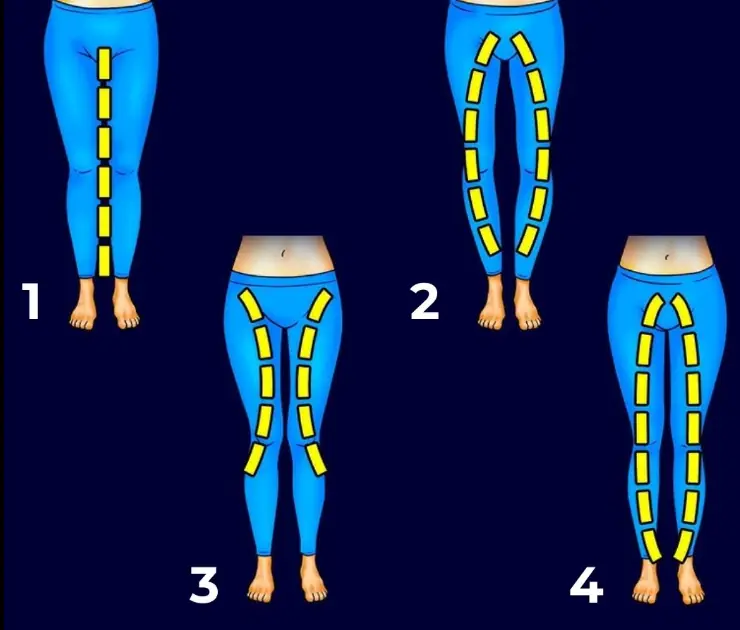 What your leg shape might reveal about your personality?