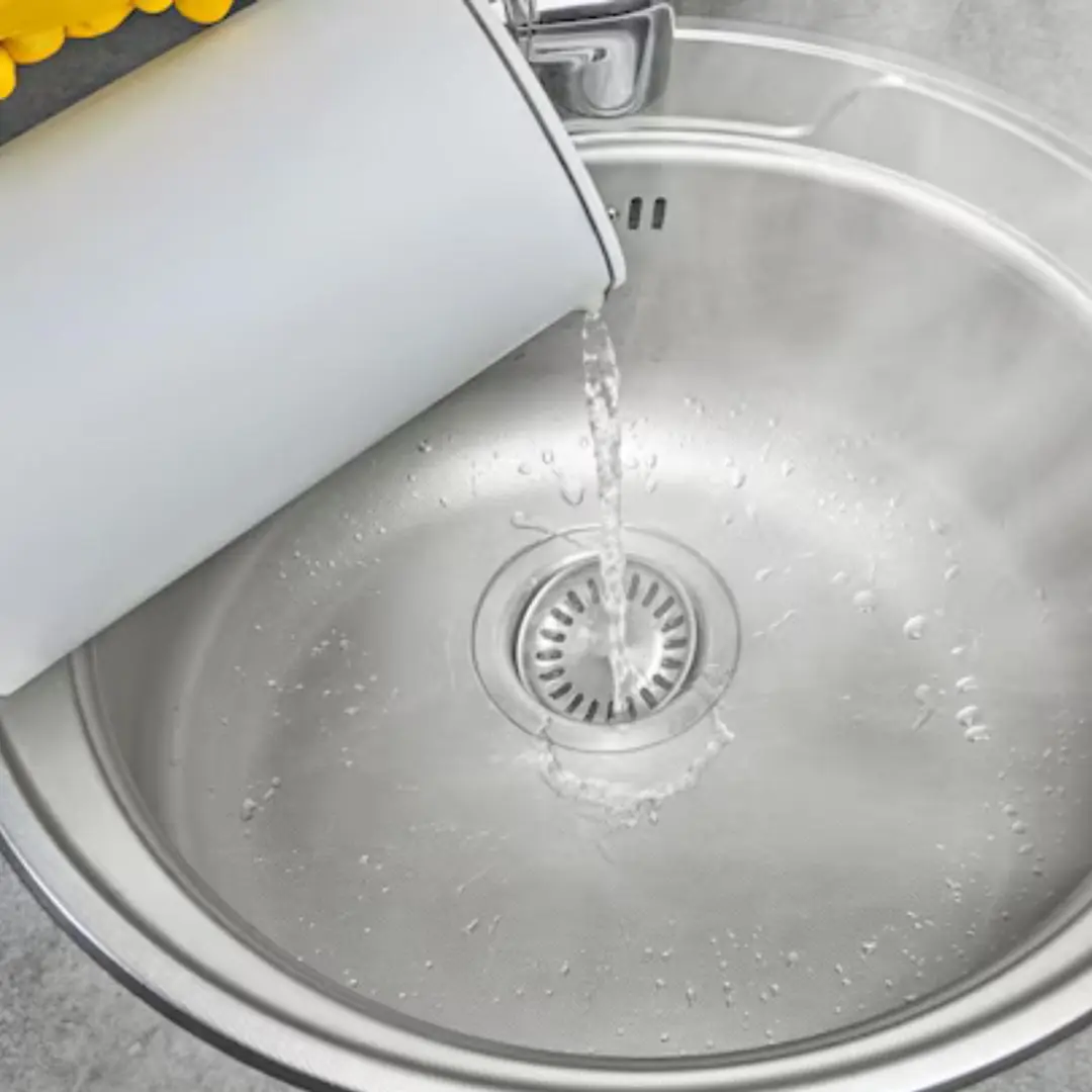 Why you should never pour hot water down the kitchen sink?