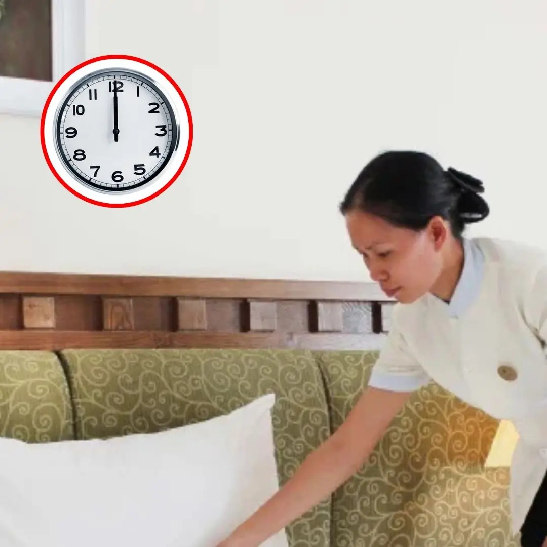 Why is hotel check - out always at 12 o'clock? Not for cleaning, the reason surprises many people