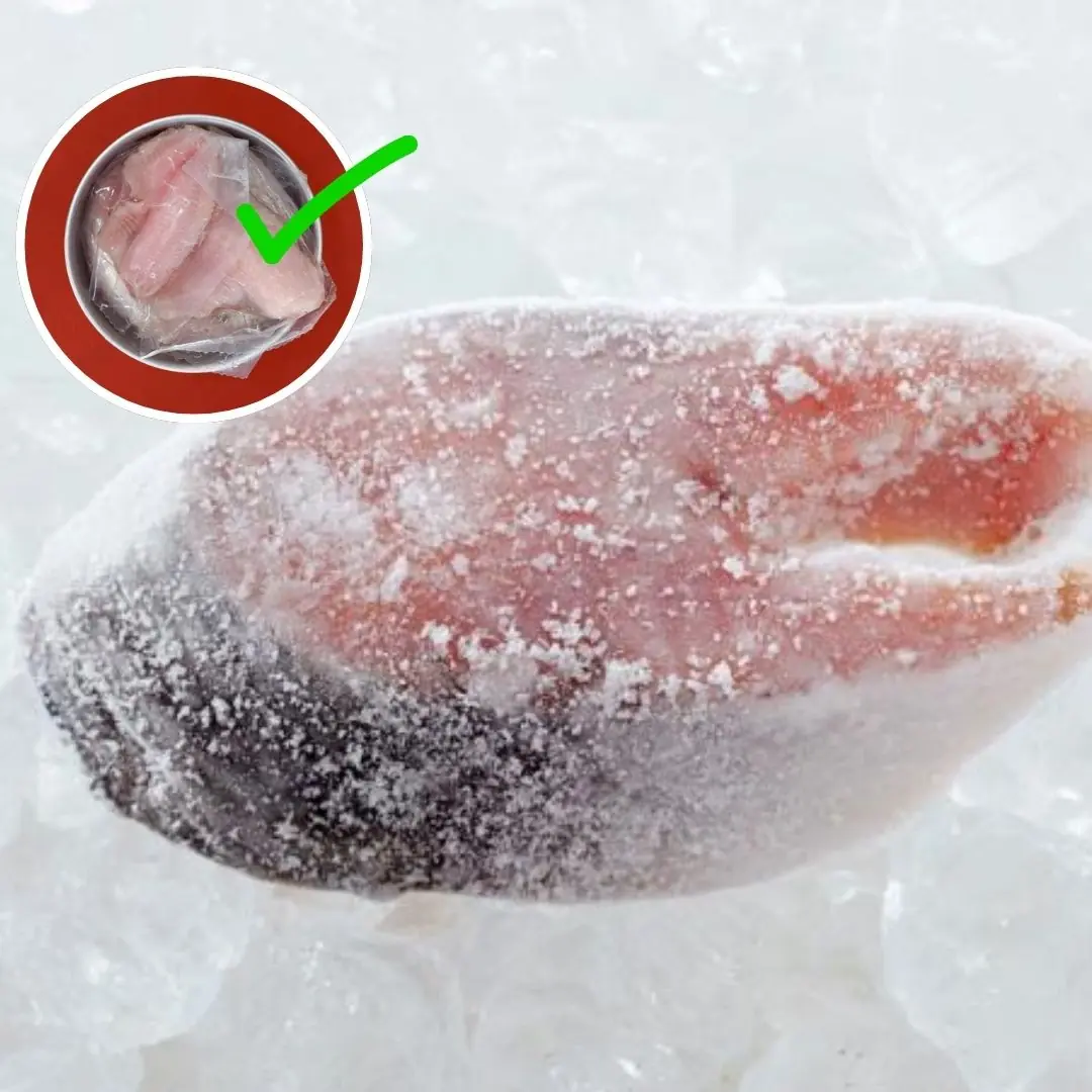 Do not immerse fish directly in water when defrosting. The restaurant chef taught me 3 tips after defrosting, the fish will be as fresh as r.a.w fish