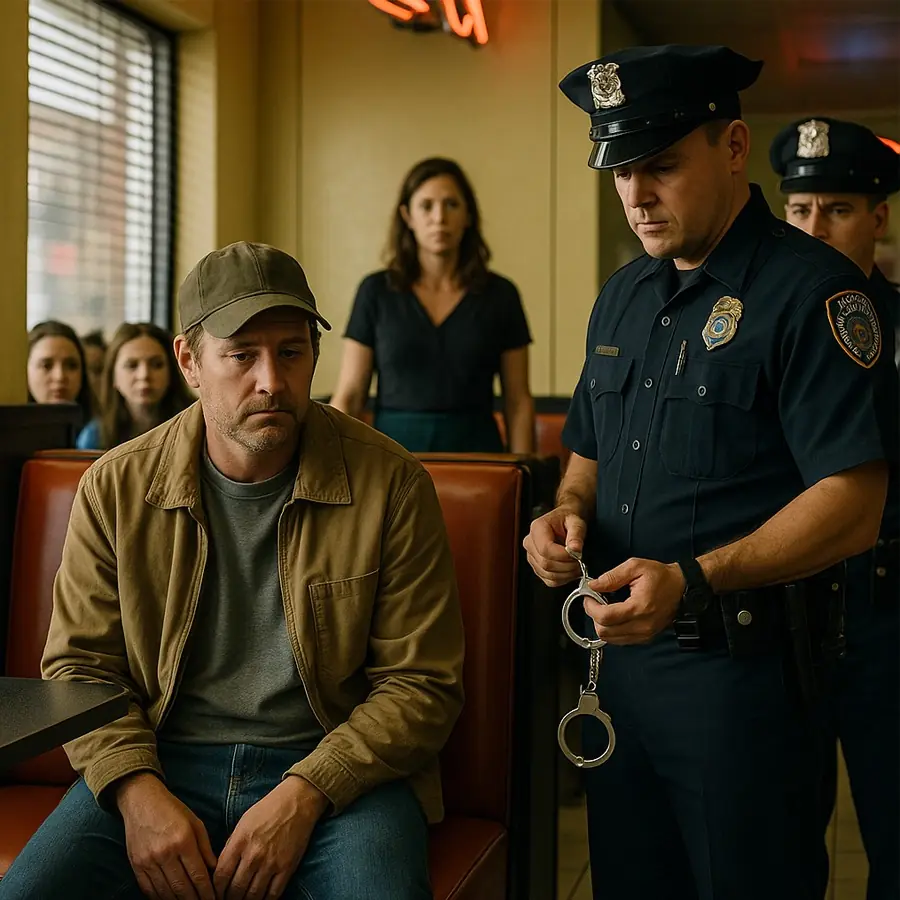 Cops Target a Homeless Veteran at a Diner, Until He Makes One Phone Call and Ends Their Career