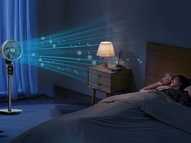 Why you shouldn’t sleep with a fan at night?