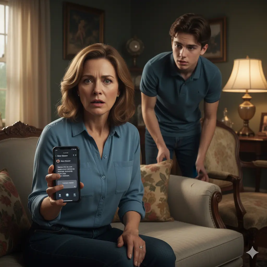 He called me for $3,700, accused my son of destroying a vintage sofa…