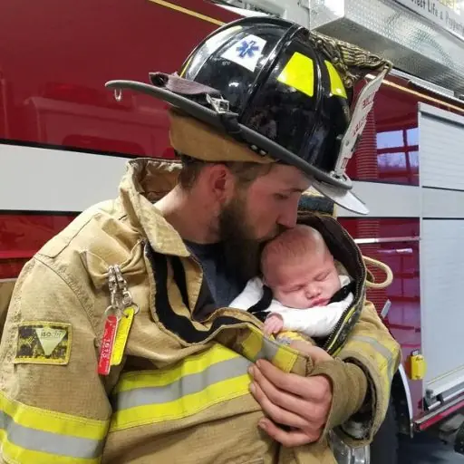 I Pulled This Baby Out Of A Burning House—And Then Found Out His Parents Left Him Behind