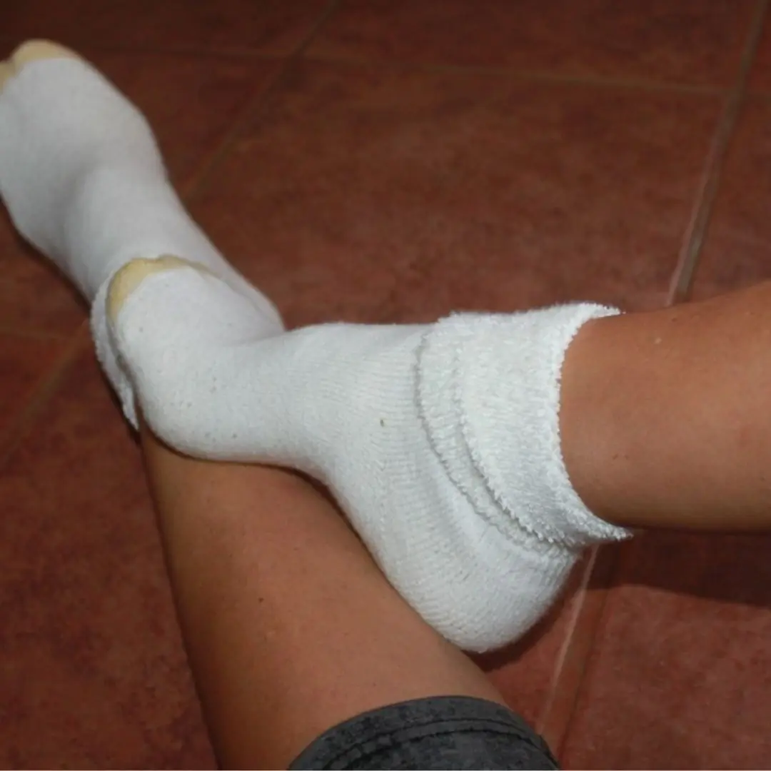 Here’s What Really Happens When You Sleep with Socks On
