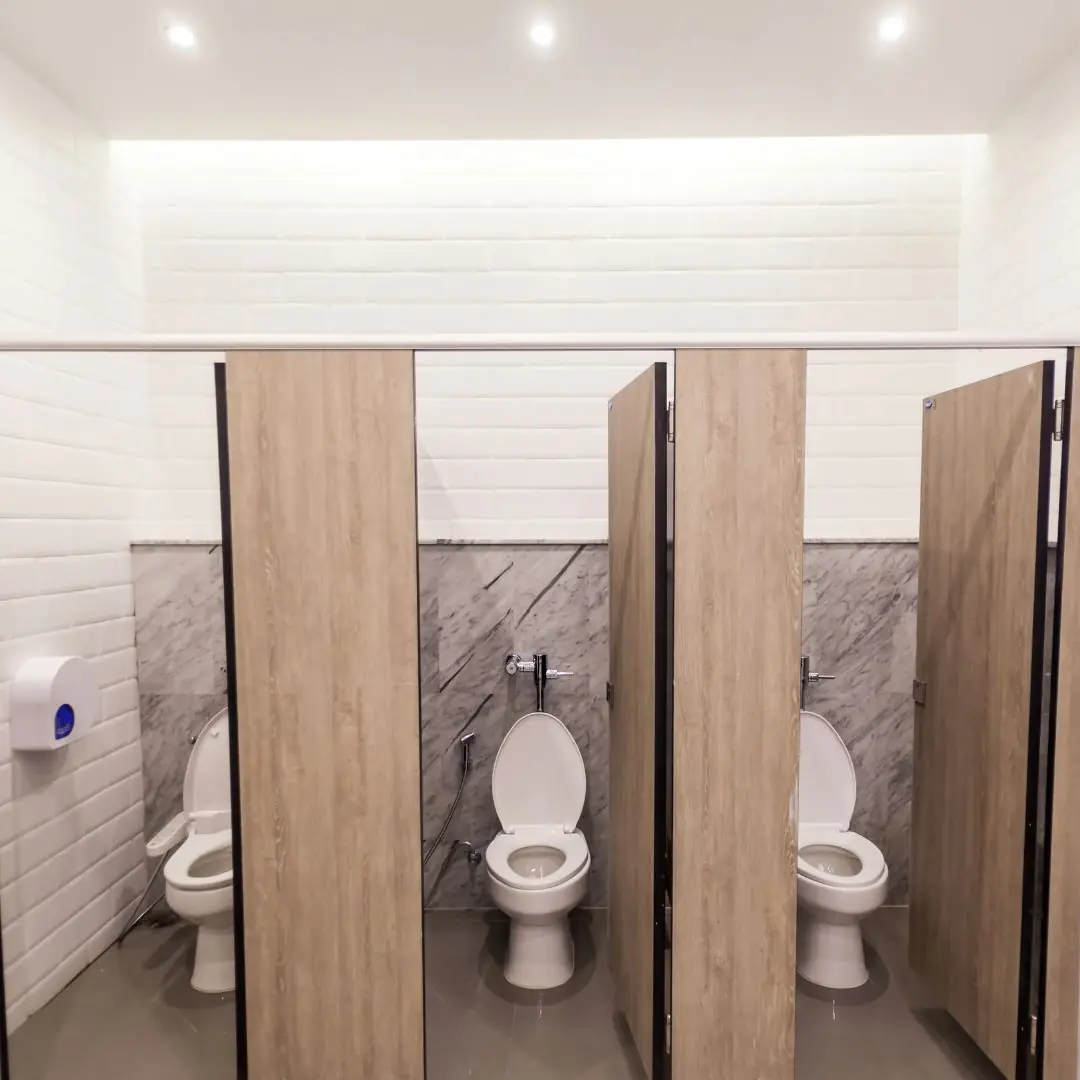 People Shocked to Learn Reason Public Toilet Doors Don’t Touch The Floor