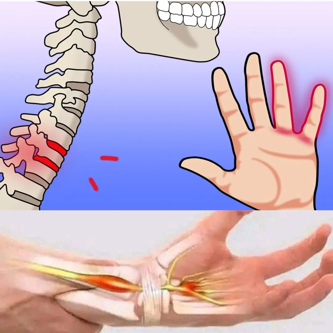 Numbness or tingling sensations in your hands