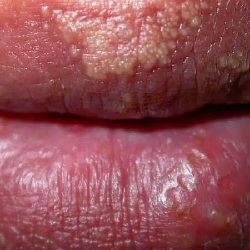 Why People Develop Strange White Bumps on the Lips or Intimate Areas