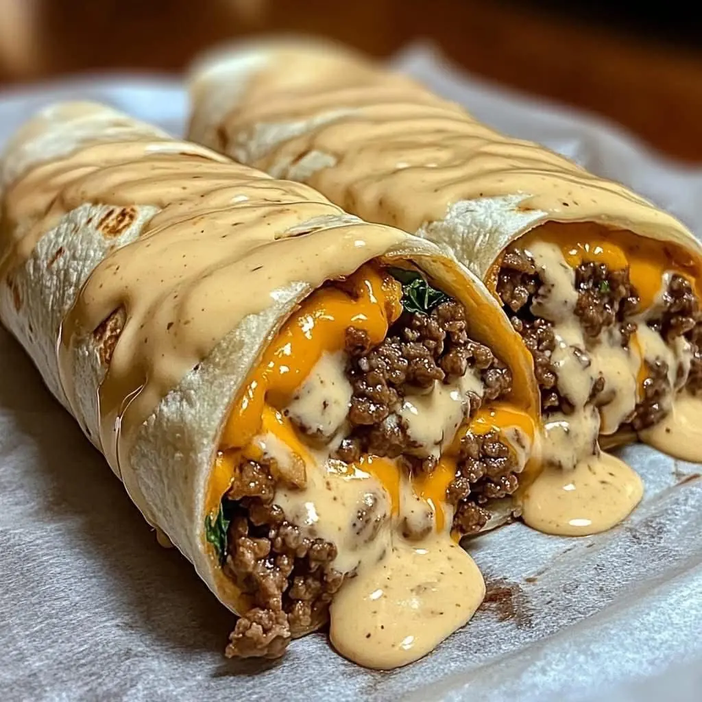 Creamy, Cheesy, Saucy – The Burrito of Your Dreams