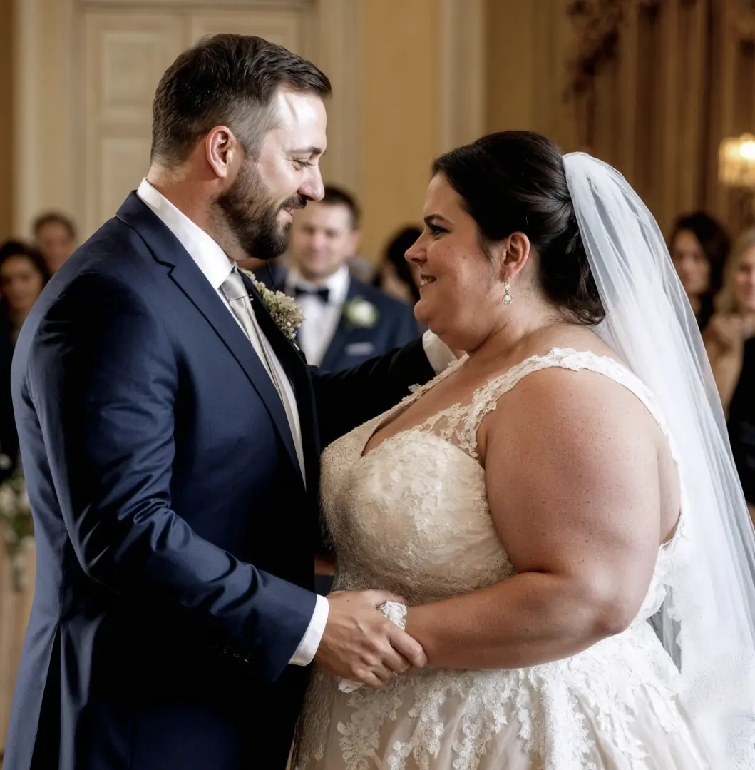 For a bet, the Fat Man marries the Chubby Girl, and on their wedding day, she surprises him with a twist