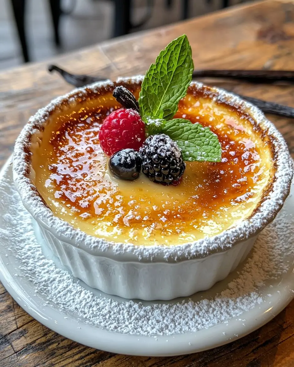 Classic Crème Brûlée Recipe