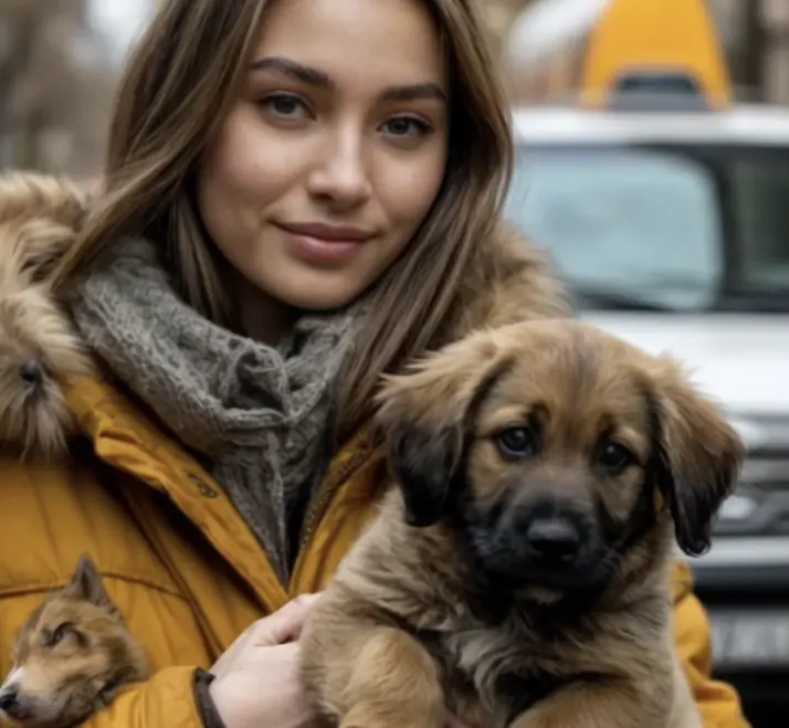 Left alone with debts by her unfaithful husband, she picked up an injured stray dog, not even suspecting whose puppy it was