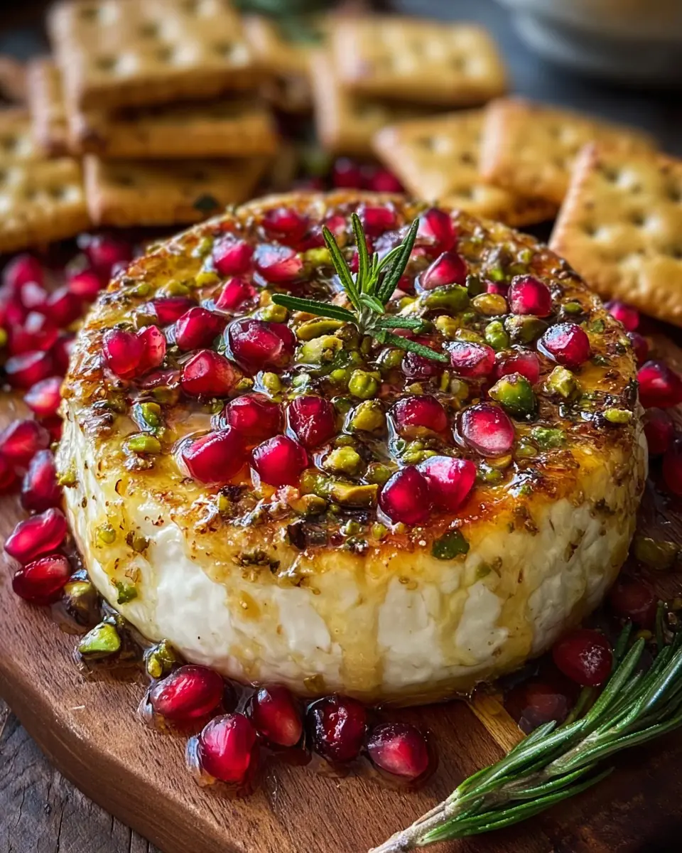 Warm Honey-Baked Goat Cheese Wheel