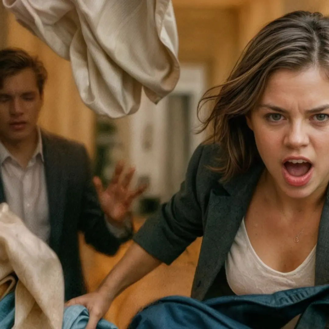 This isn’t a gift for your mother. This is my apartment!” the wife shouted in rage as she threw her husband’s belongings out the door