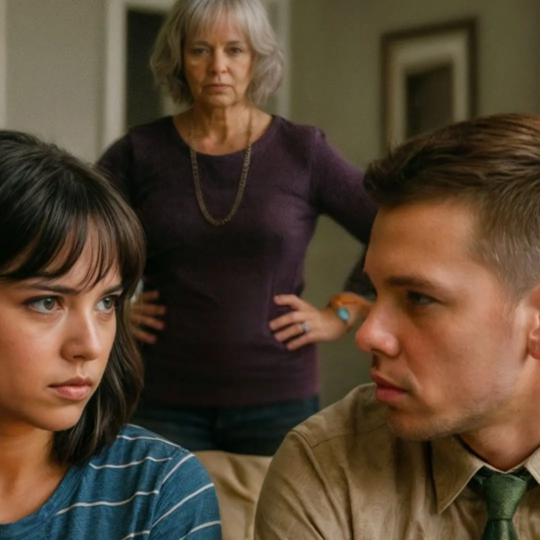 I’m the one paying the mortgage, and for some reason your mother has decided that part of this apartment belongs to her,” I glared angrily at my husband