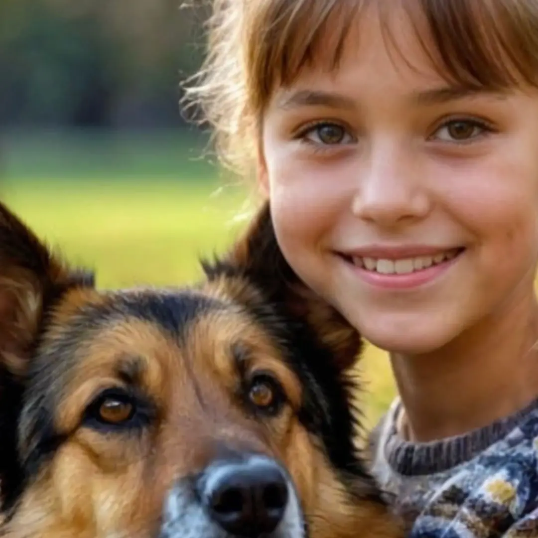 The father gave his sick daughter a dog. When the girl passed away, the dog ran away, and the father was willing to do anything to find it