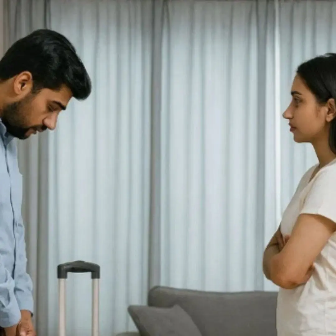 My husband secretly went on a 15-day trip with his “best friend.” When he returned, I asked him a single question that paralyzed him