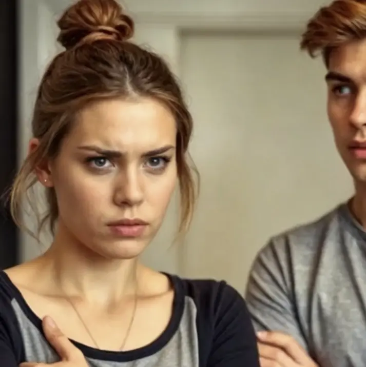 Elena remembered that she had forgotten her money, returned home, and saw something that made her unable to forgive her husband