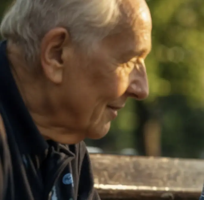 The orphan fed a hungry old man in the park, and the next day, a luxurious car pulled up to the shelter