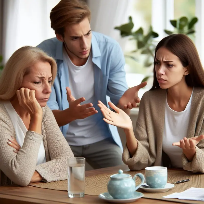 "Get out of this stinking dump!” her husband and mother-in-law laughed as they threw her out