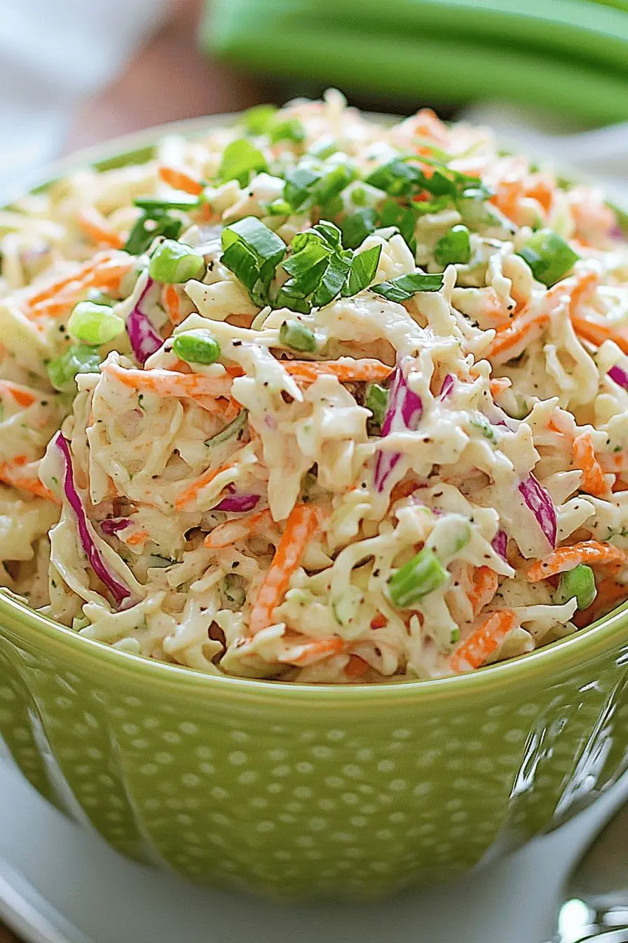 Classic Creamy Coleslaw