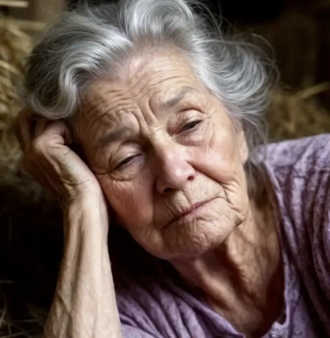 And the children booted me out, sent me to the cowshed, declared that I was in their way. I laid my life at their feet