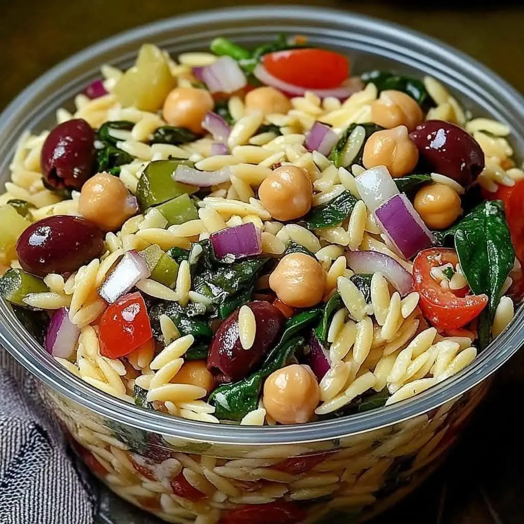 Greek Orzo Salad