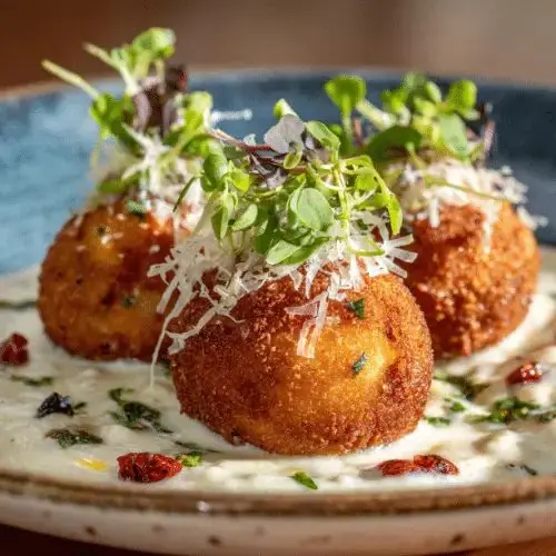 Crispy Arancini (Italian Fried Risotto Balls)