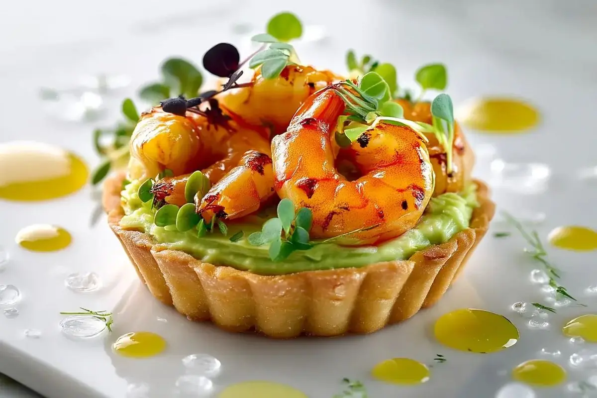 Savory Shrimp & Avocado Tartlets