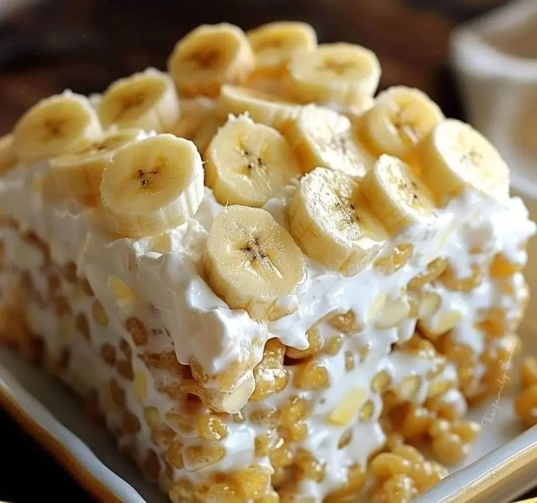 Banana Pudding Rice Krispies