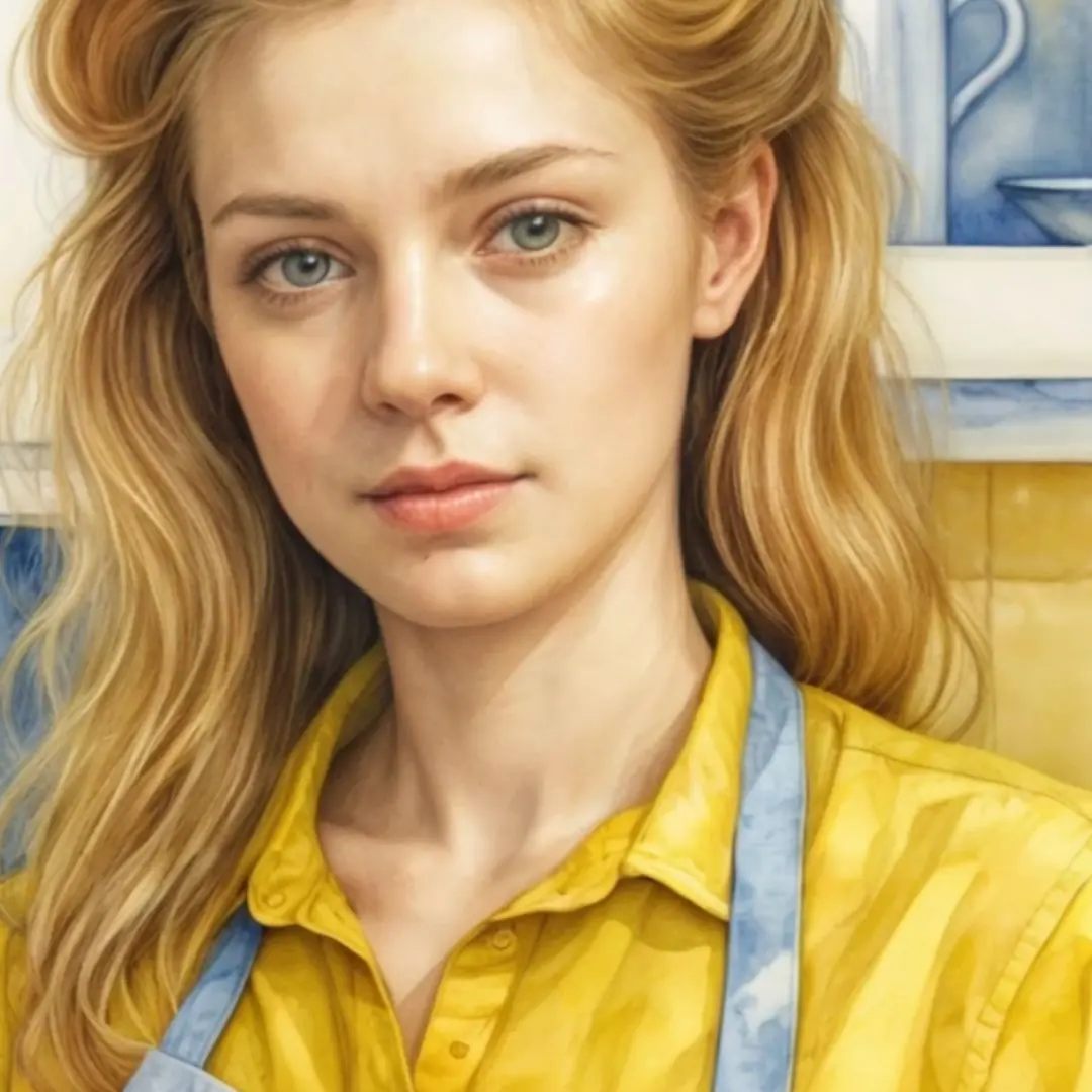 For her birthday, Alyona did her hair and makeup; she wanted to look stunning. She suspected that on this special day, Roman would give her something special