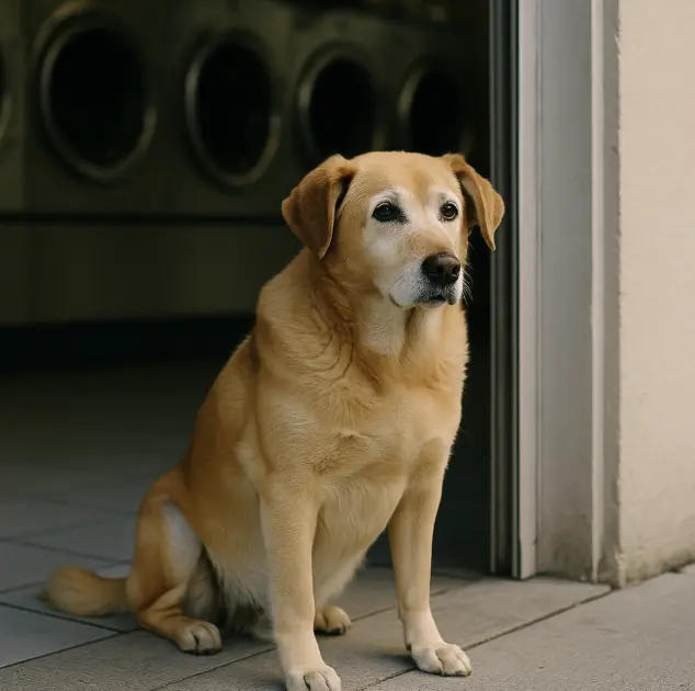 The Dog Who Sat Outside The Laundromat