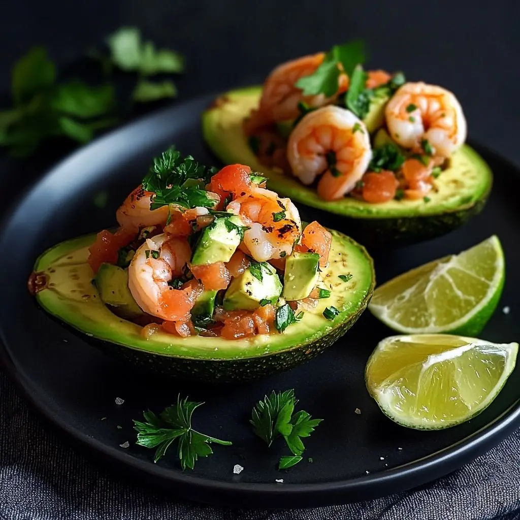 Shrimp-Stuffed Avocado