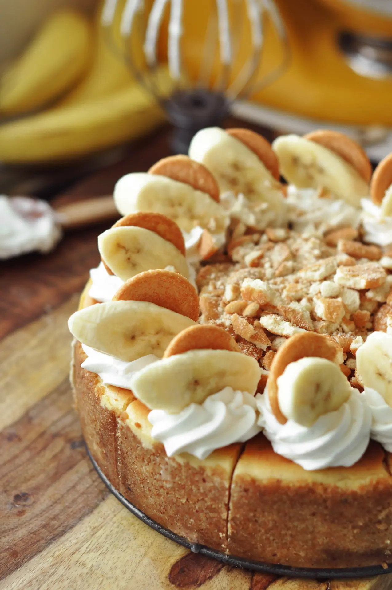 Banana Pudding Cheesecake Creation