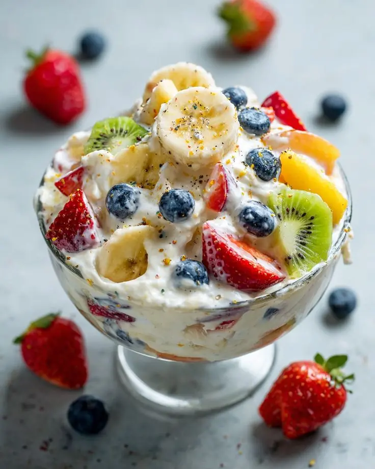 Fresh Fruit Yogurt Parfait