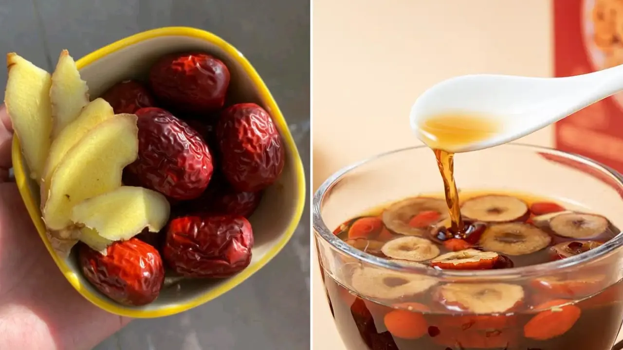 What happens to your body if you regularly drink ginger and red date tea in the morning?