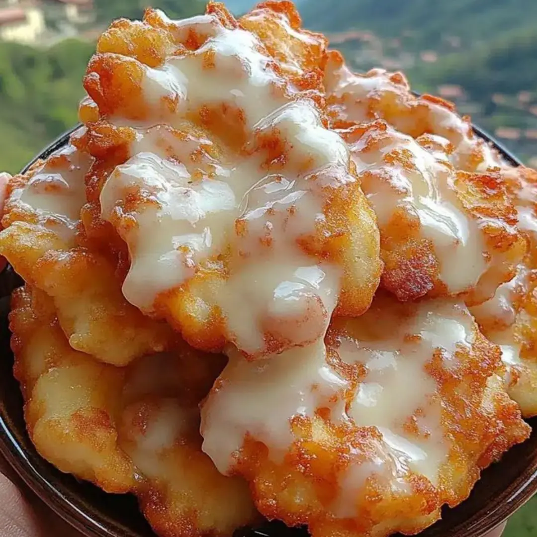 Delicious Fresh Peach Fritters