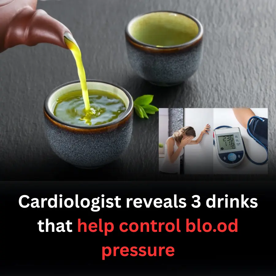 Cardiologist reveals 3 drinks that help control blo.od pressure