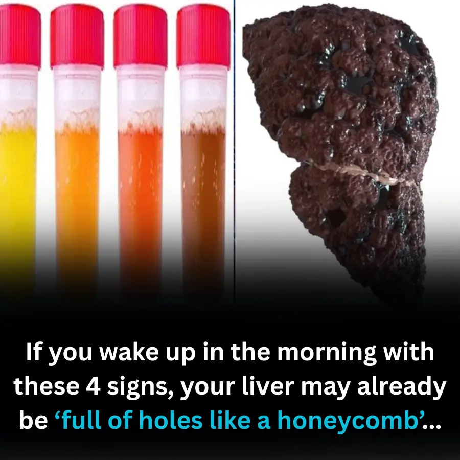 If You Wake Up With These 4 Morning Signs, Your Liver May Already Be “Full of Holes Like a Honeycomb”