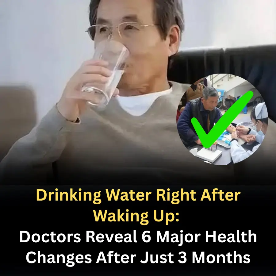 Drinking Water Right After Waking Up: Doctors Reveal 6 Major Health Changes After Just 3 Months