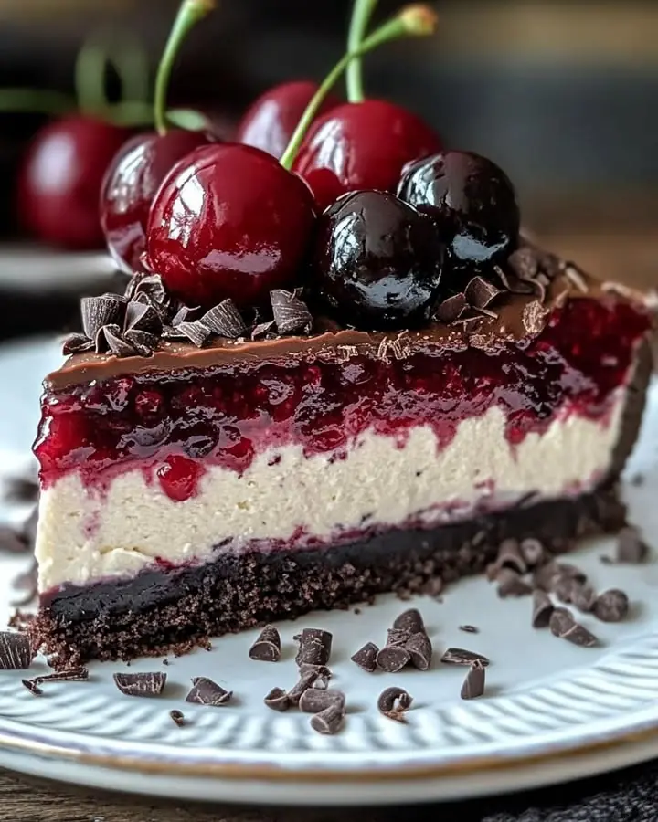 Black Forest Cheesecake Symphony