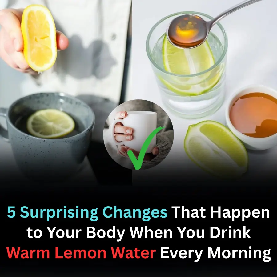 5 Surprising Changes That Happen to Your Body When You Drink Warm Lemon Water Every Morning