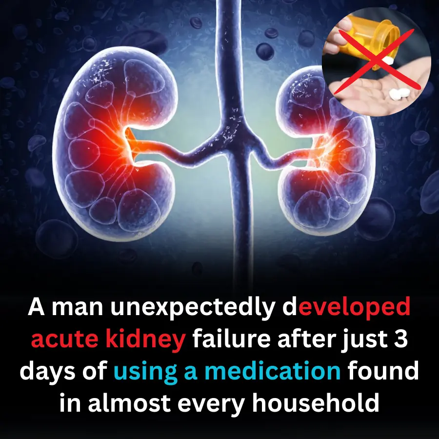 A Man Developed Acute Kidney Failure After Just 3 Days of Taking a Common Household Medication, Doctors Warn